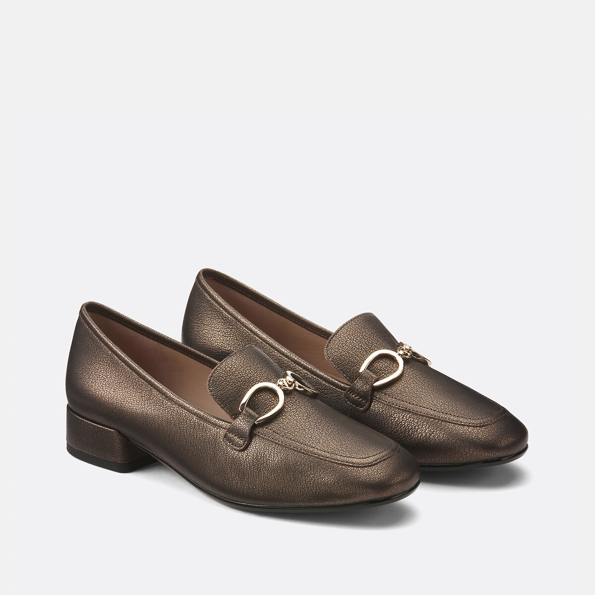 GEOX<br>Mocassins de couro Dhyalma