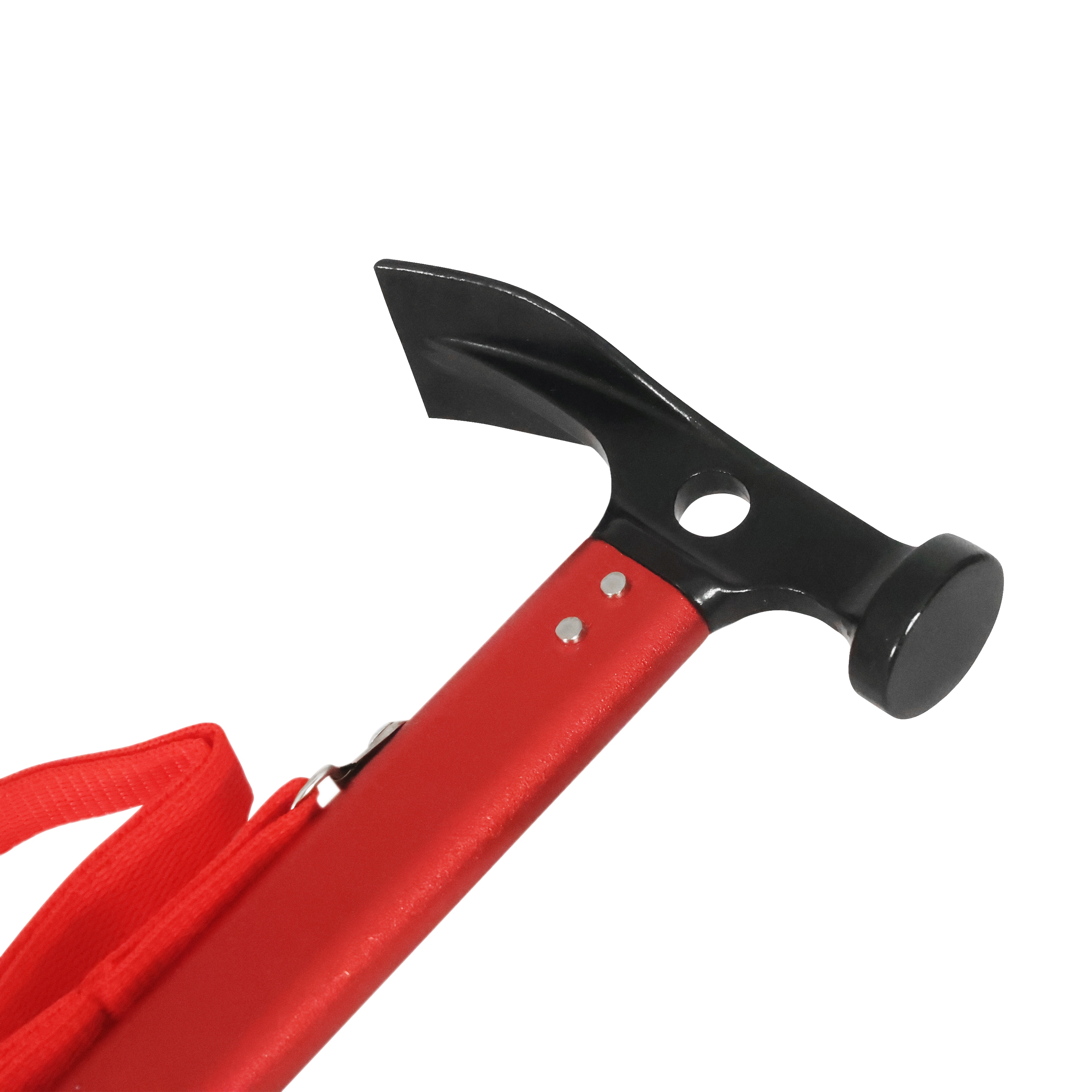 Hammer Zelthammer Stahl 32 cm rot