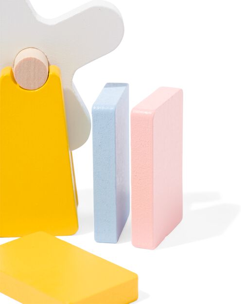jeu de dominos en bois 88 pièces