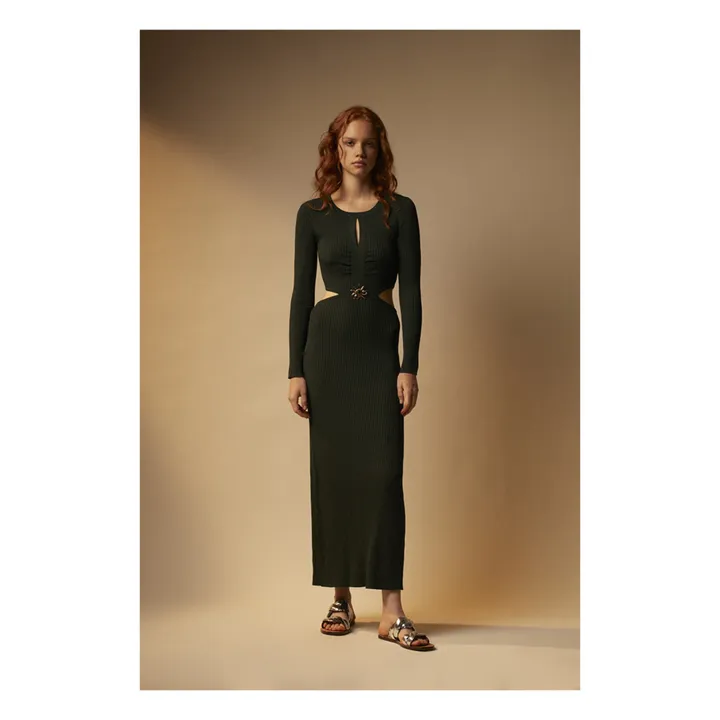 Tressé Robe Roxa | Vert foncé