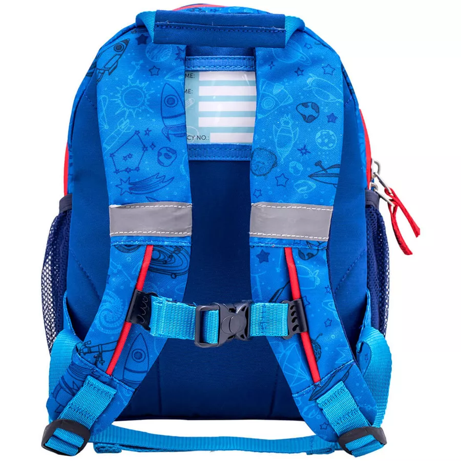 Belmil Kindergartenrucksack Mini Kiddy Kindergartenrucksack für 1-3 Jährige Kinder mit Brustgurt Cool Monsters