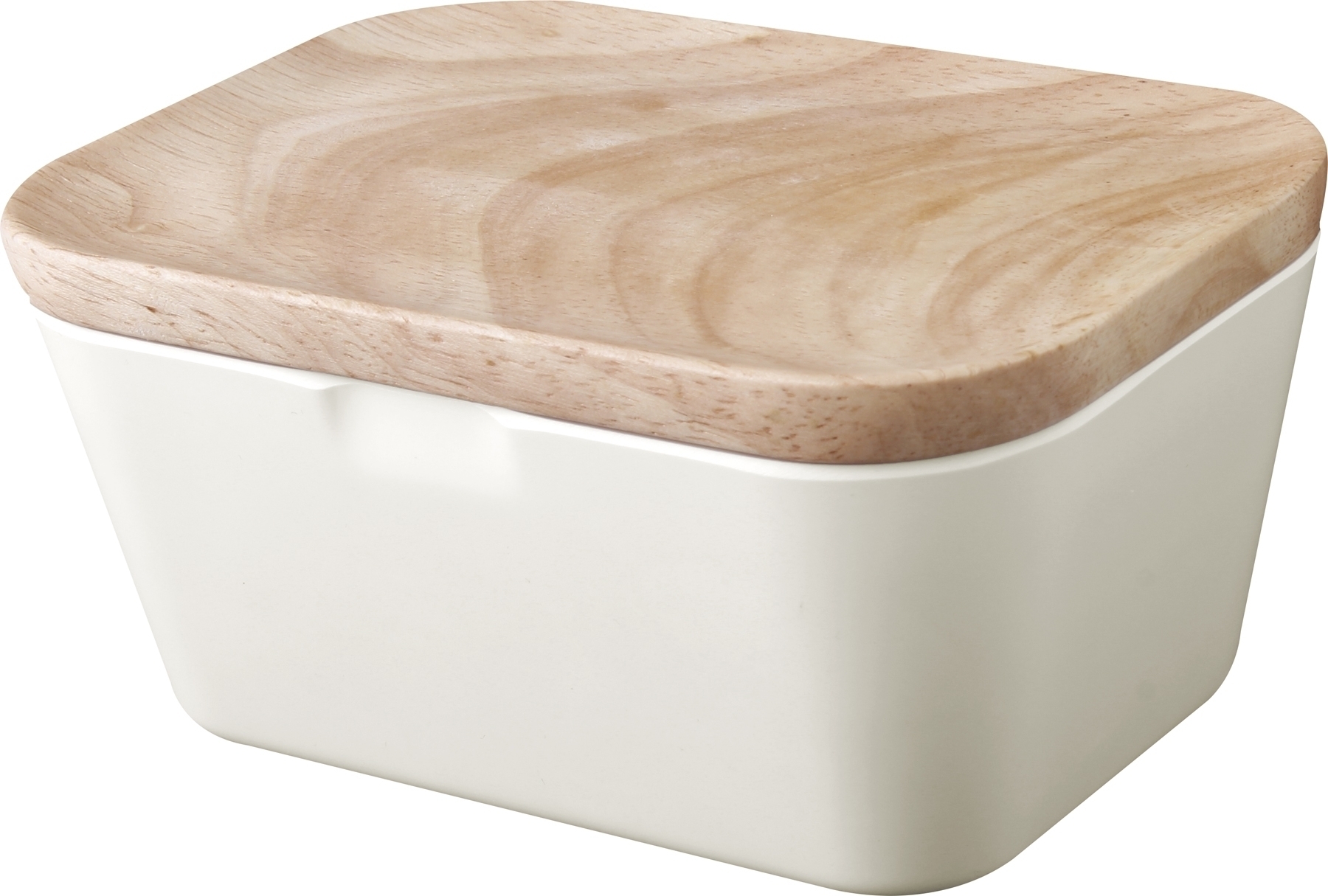Brunner Melamin/Bamboo Butterbrotdose grau