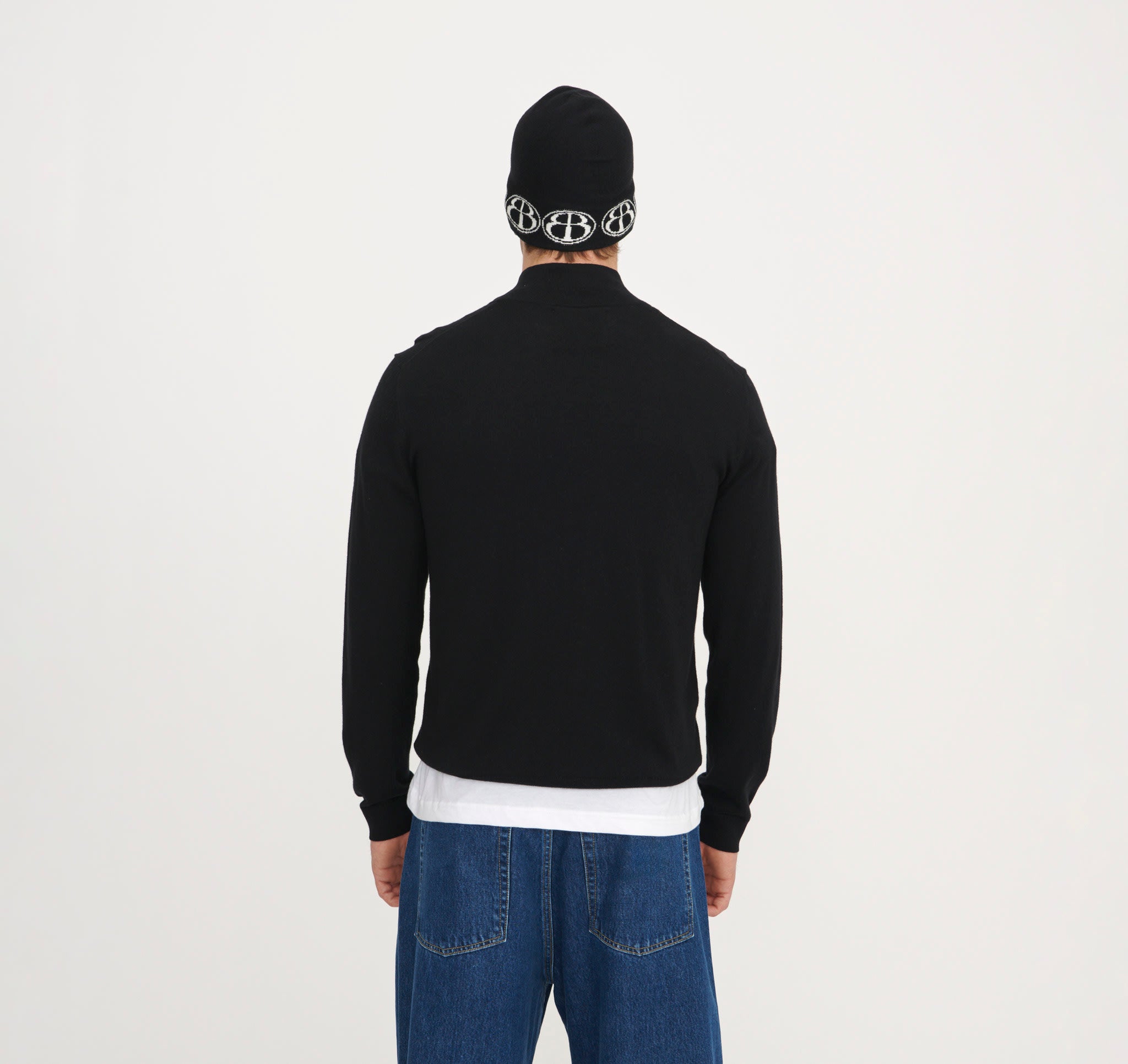 COTTON<br>Soft Knit Jacquard Beanie