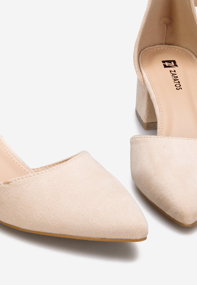 Chaussures à bride beige Kadie