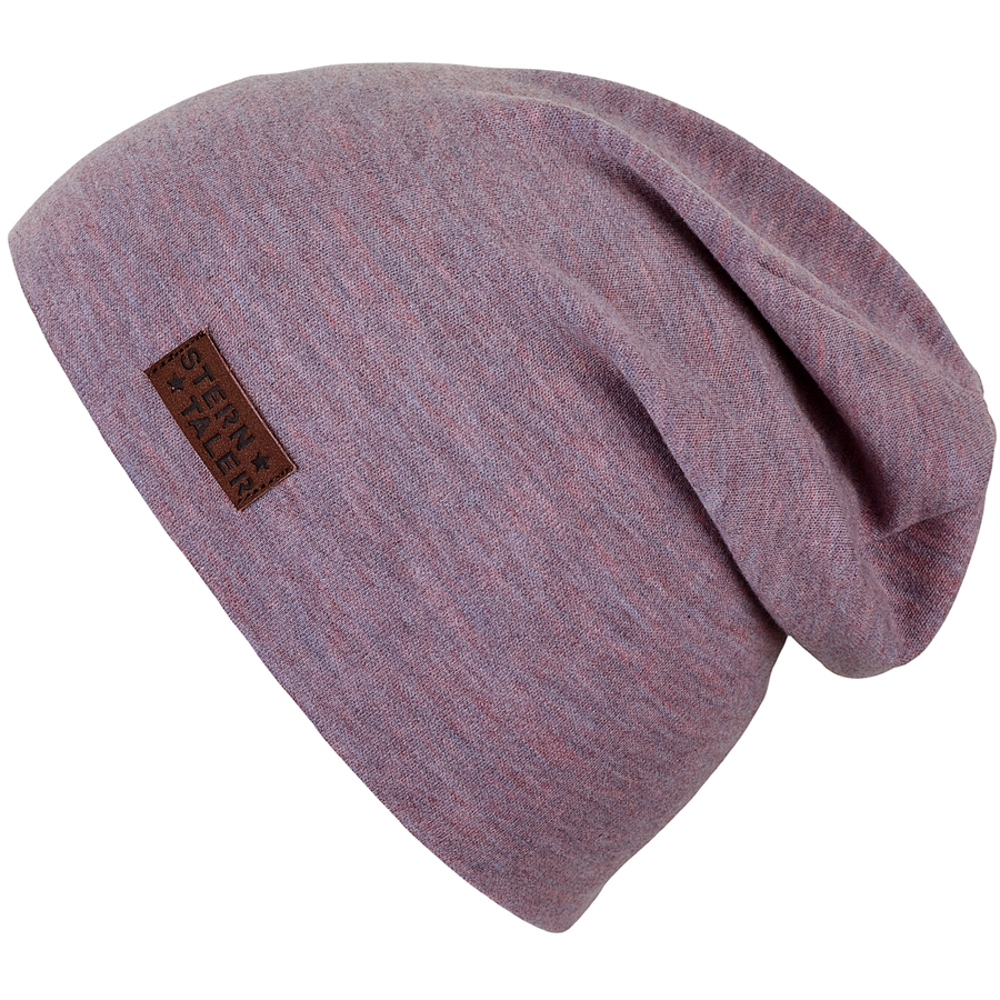 Sterntaler Beanie Melange flieder