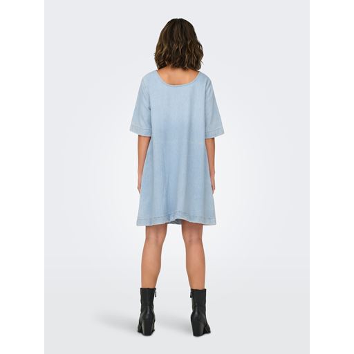 ONLY Gigi Kjole, Light Blue Denim, XL