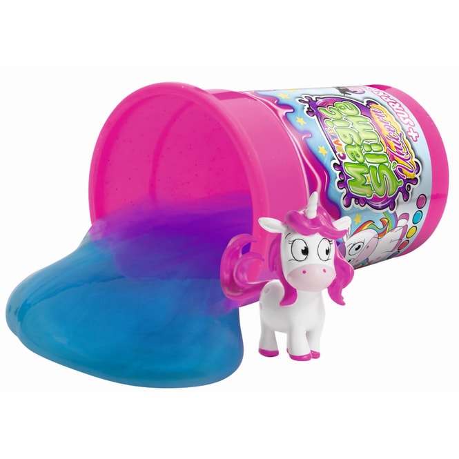 Magic  Slime - Glitzerschleim mit Sammelfigur Einhorn - verschiedene Farben - 1 Stück