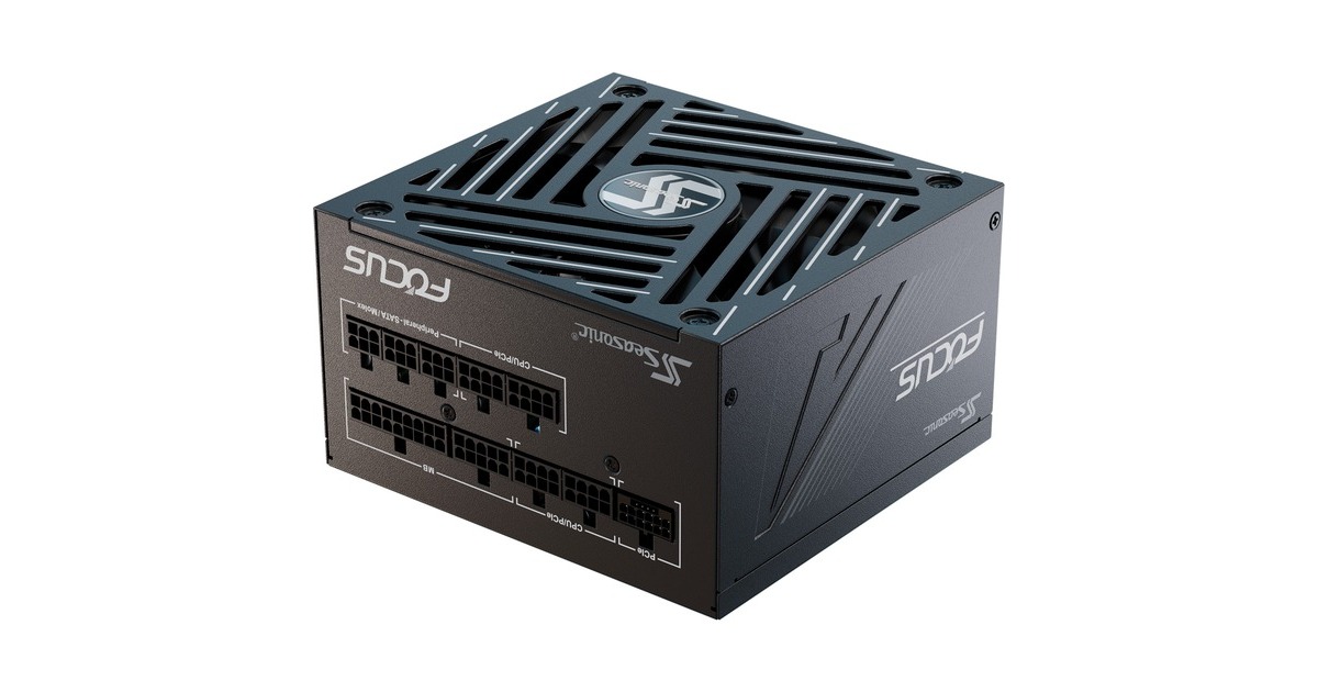 SeasonicFOCUS GX-750-V4 ATX3.1 modulaire 750 watt voeding   (Zwart, 2x PCIe)
