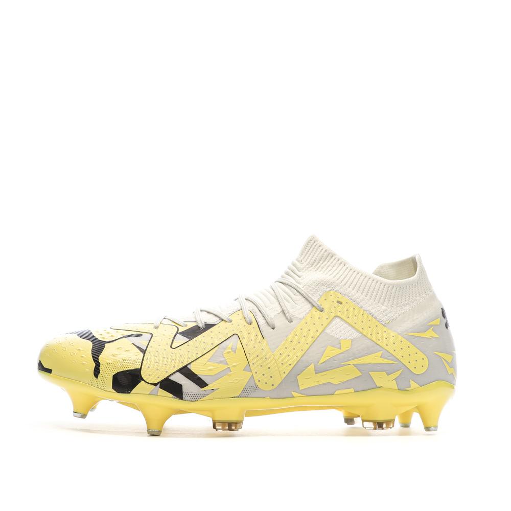 Puma Chaussures de football Grise/Jaune Homme Puma Future Match