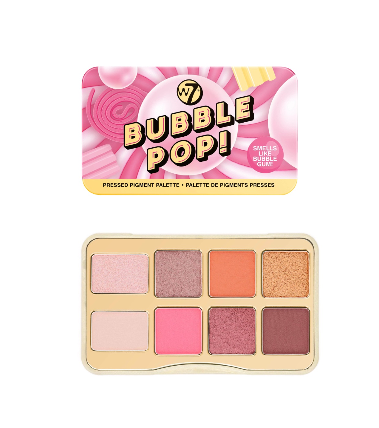 W7 - Paleta de sombras Bubble Pop!