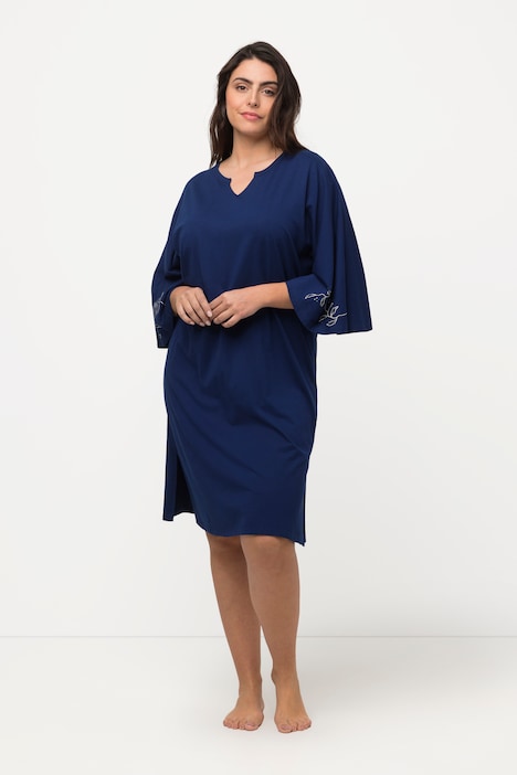 Bigshirts, 2er-Pack, Muscheln, Tunika-Ausschnitt, 3/4-Arm