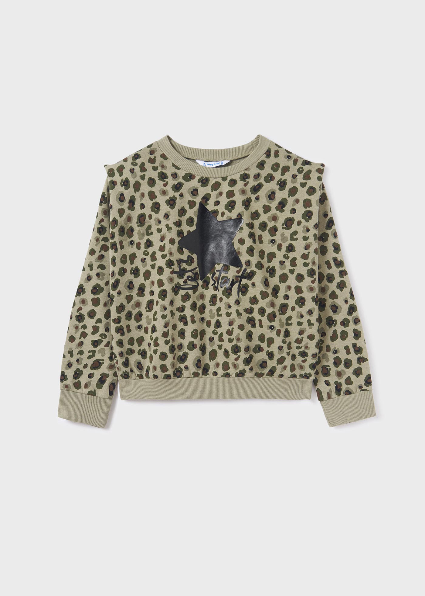 Moletom feminino com estampa animal