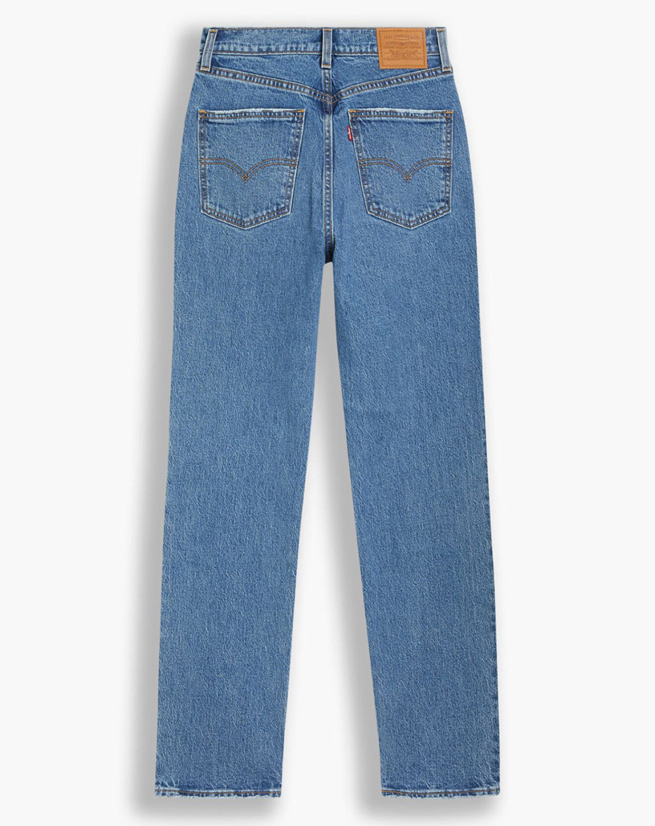 Levi's® Jean high slim straight 70's bleu