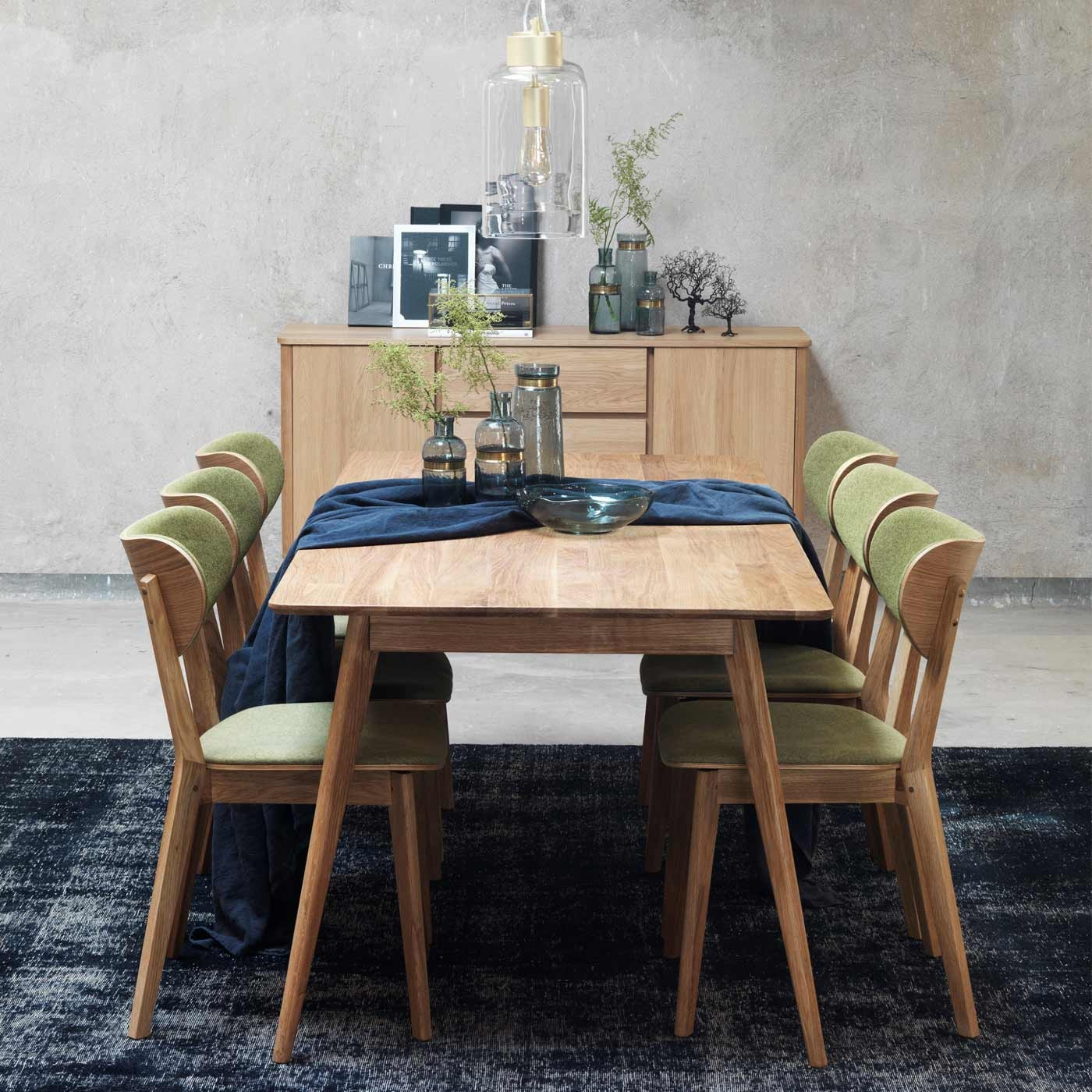 Eettafel Yumi - verlengbaar Donker eiken