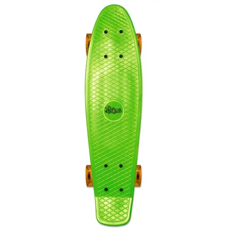 Authentic Sports Skateboard fun, No Rules, grün