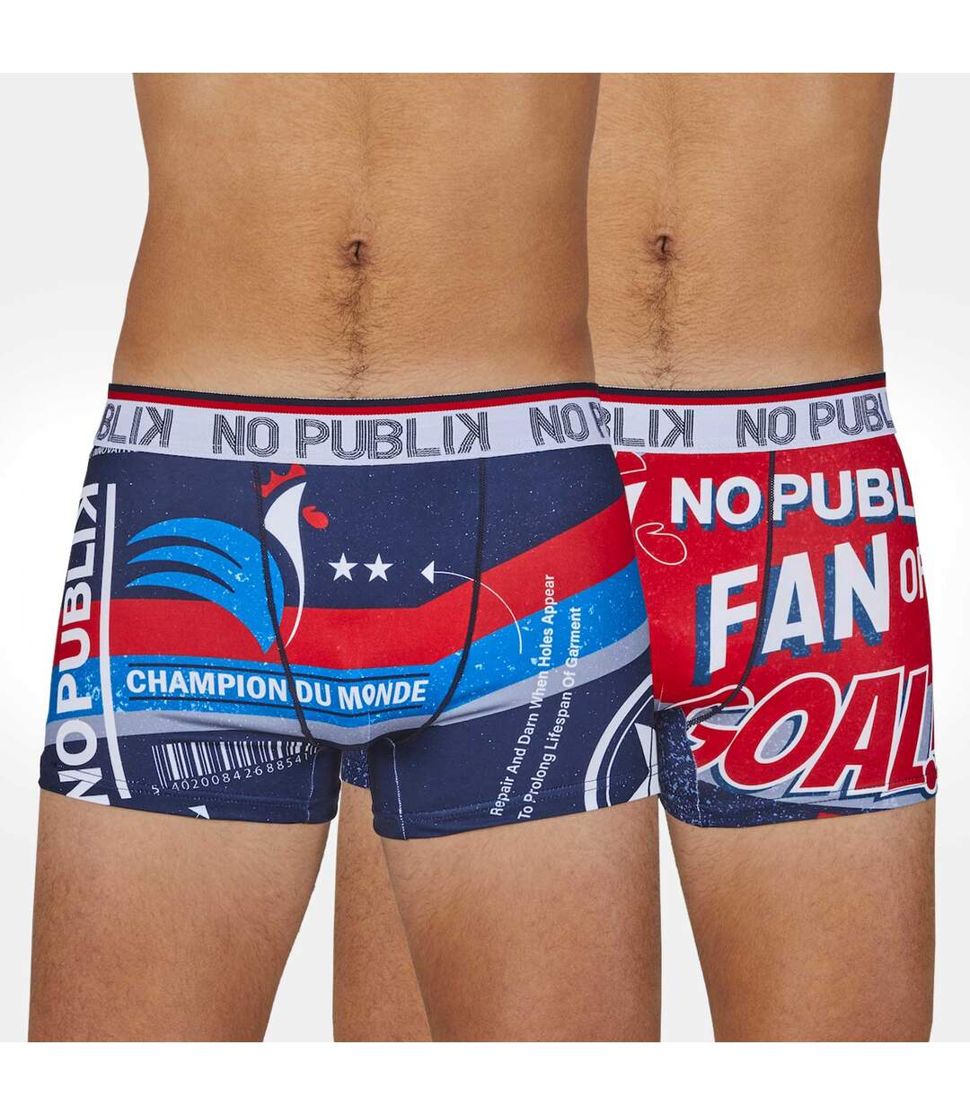 Lot de 2 boxers Fan Goal