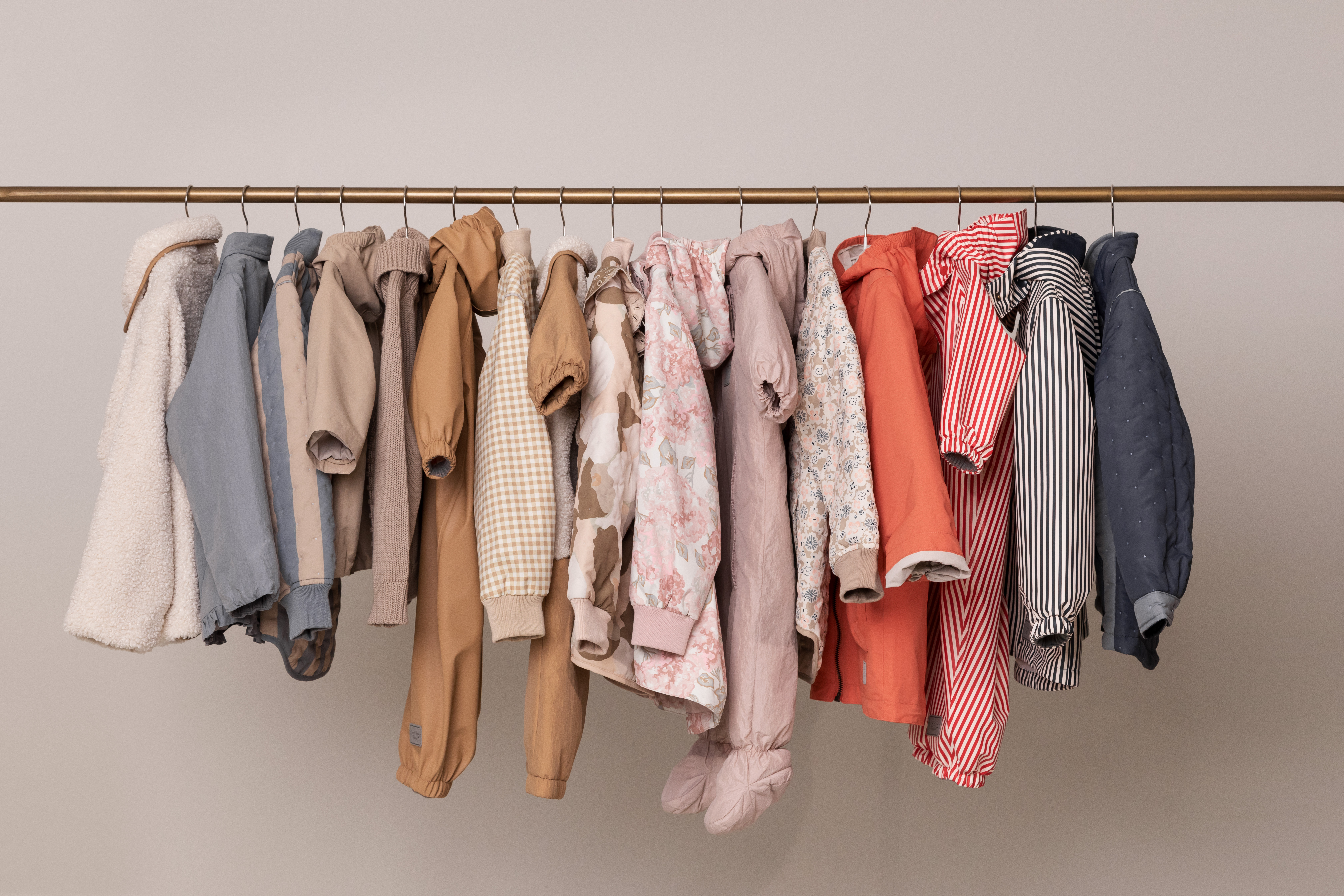 Übergangs-Parka OSMAN in dark peach