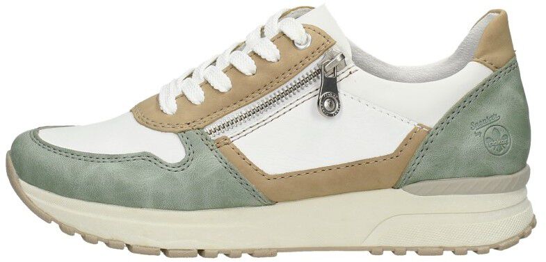 Rieker Veterschoenen Laag mint