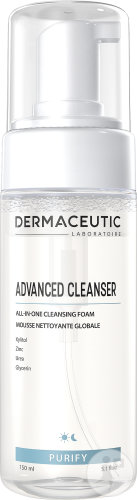 Dermaceutic Advanced Cleanser Mousse Nettoyante Globale Flacon-Pompe 150ml