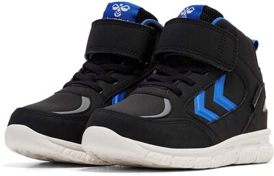 Hummel X-Light 2.0 Mid Tex Jr Sneakers, Black/Blue