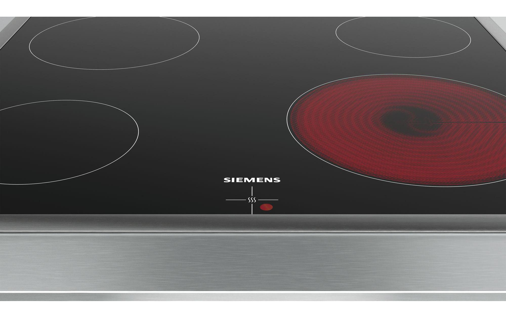 Glaskeramik-Kochfeld EA645GEA1C Flachrahmen-Design<br>Glaskeramik-Kochfeld mit 4 Herdplatten