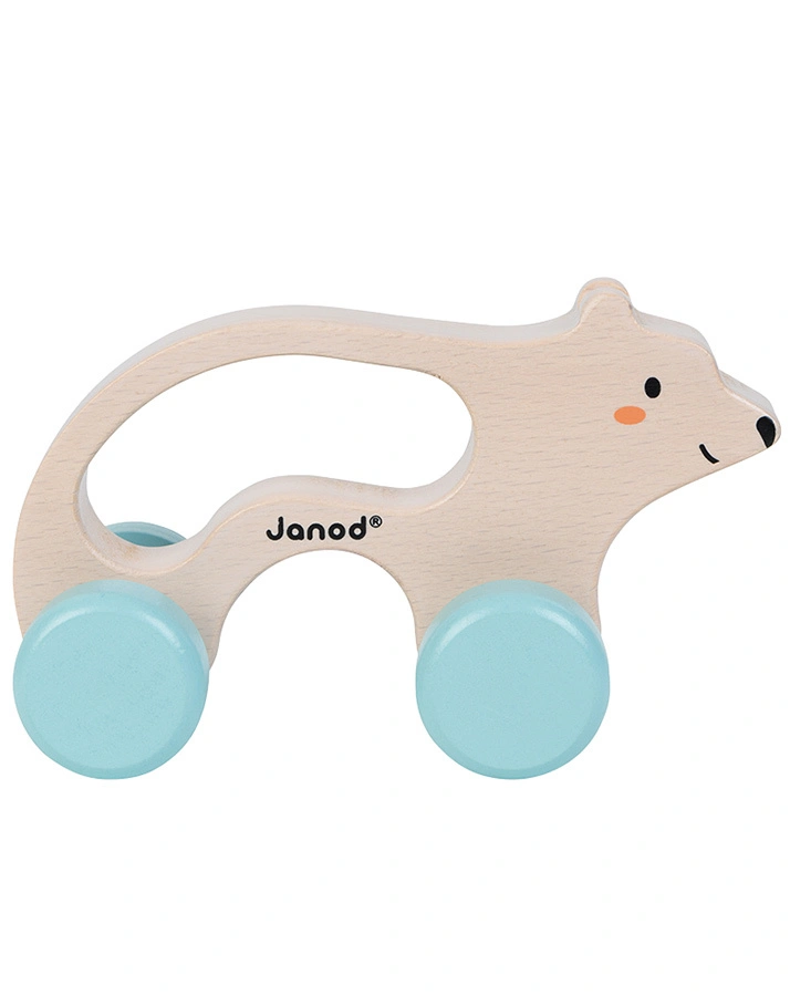 Janod-WWF® Greifling-Auto BÄR aus Holz