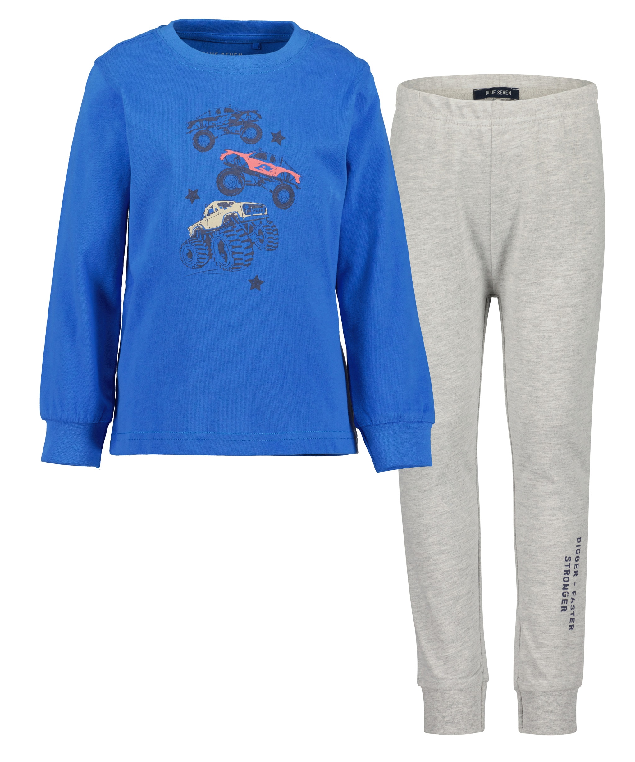 Blue Seven Pyjama, 2 Stk. mit tollem Frontmotiv