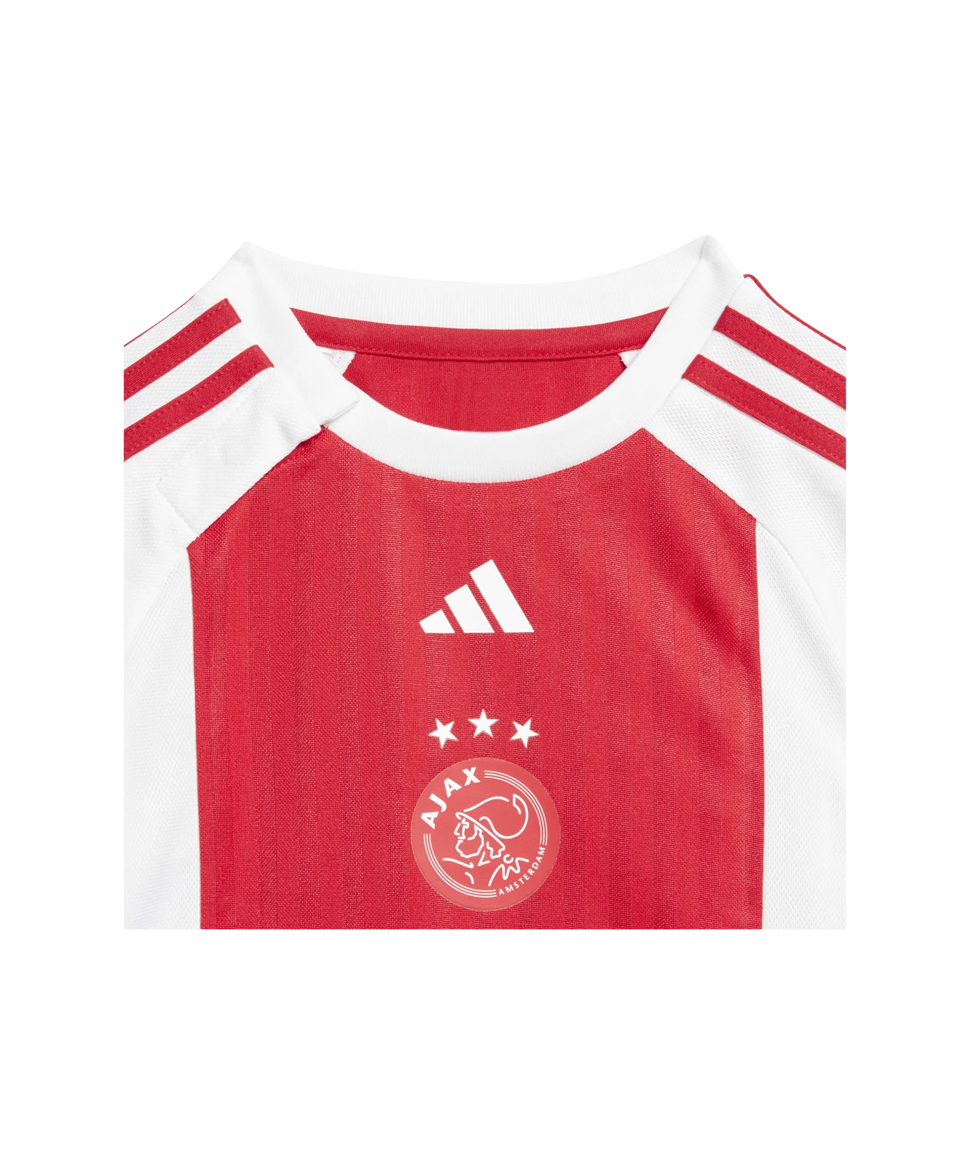 adidas Ajax Amsterdam Babykit Home 2023/2024 Weiss Rot