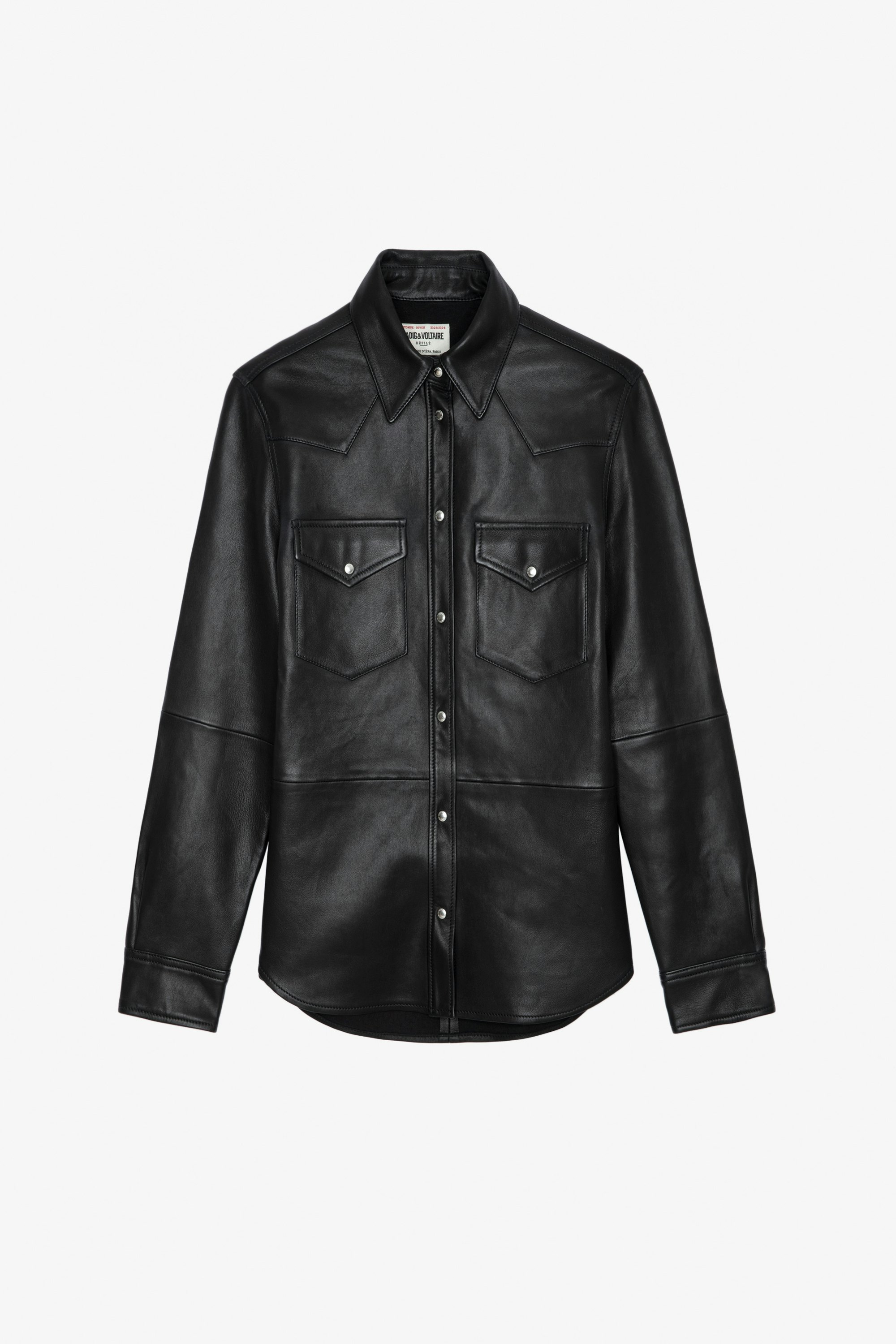 Chemise Thelma Cuir