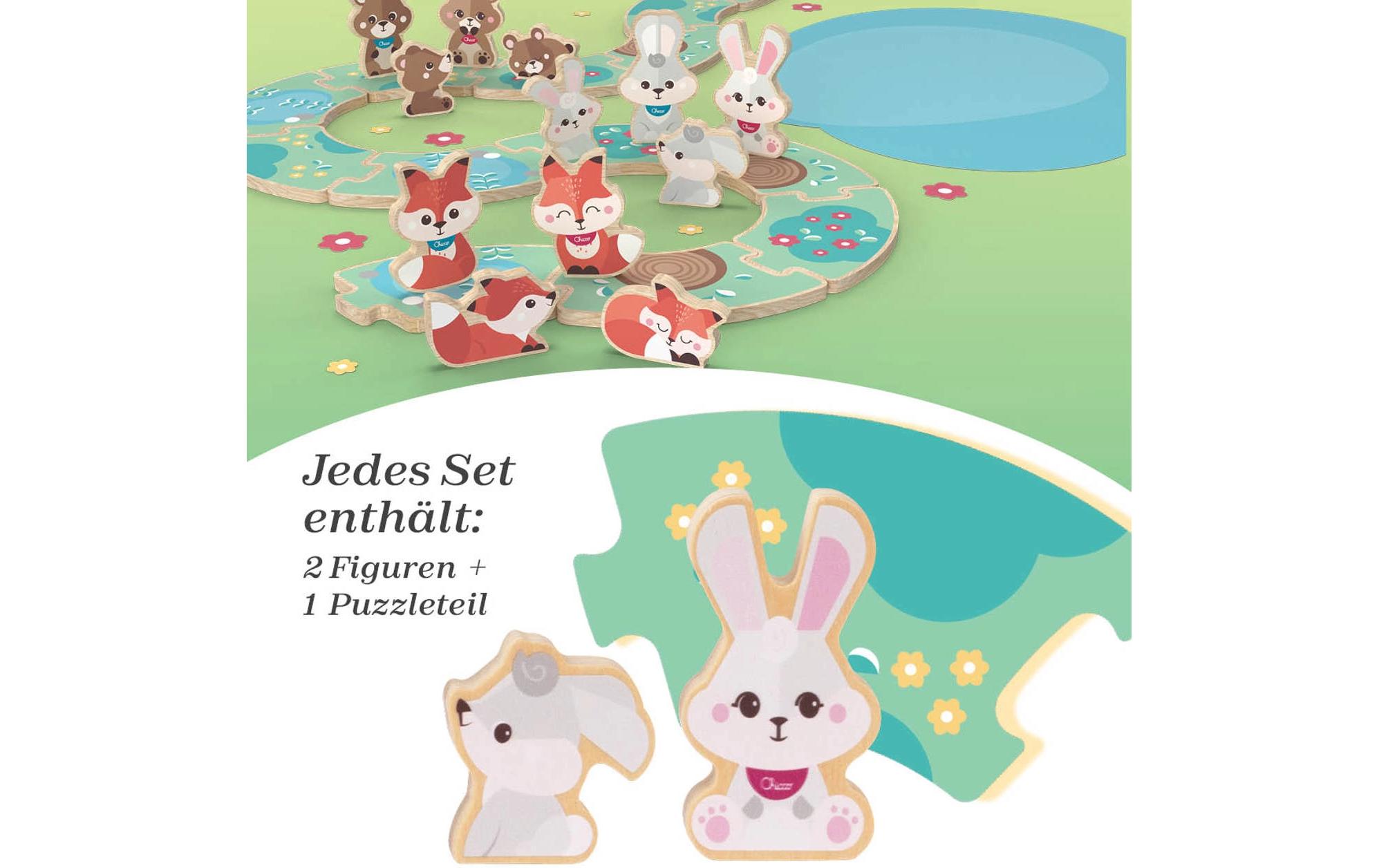 Spielfigurenset My Wood Friends – Mama Hase 2er SetLernspielzeug aus Holz
