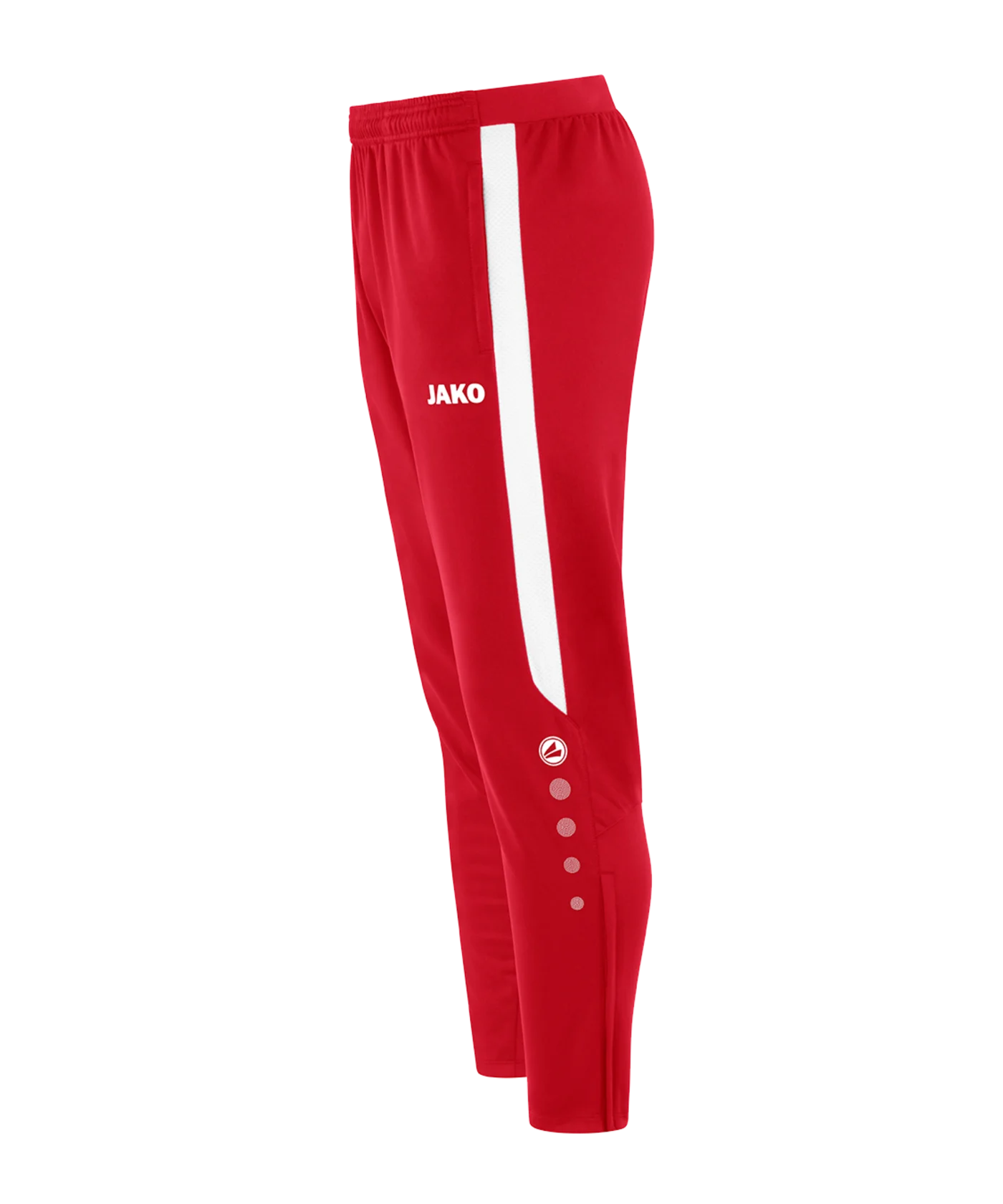 JAKO Power Polyesterhose Kids Rot Weiss F105