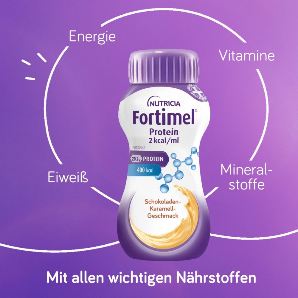 Fortimel Protein 2 kcal Mischkarton Trinknahrung