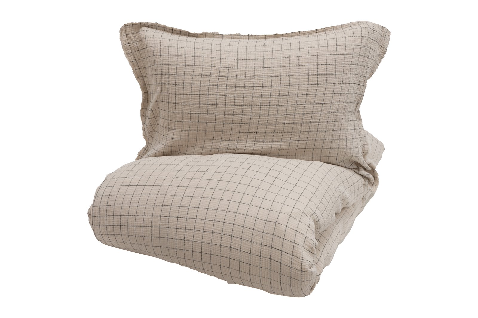Mio sengesett Beige 140x220 cm