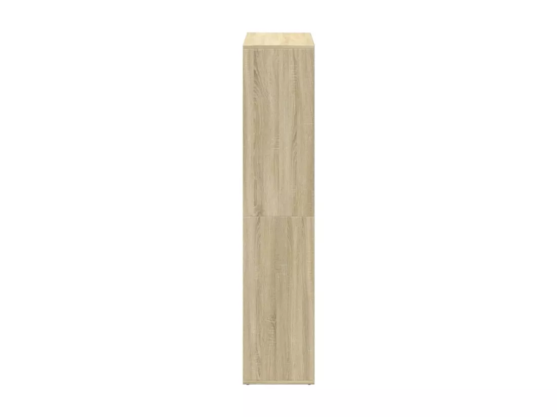 Étagère séparatrice de pièce blanc 69,5x29x137,5 cm