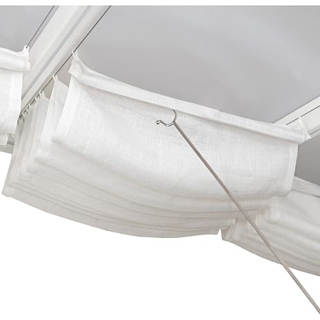 Gardiner til Feria 12,5 m2 (3 x 4,25 m) - hvid