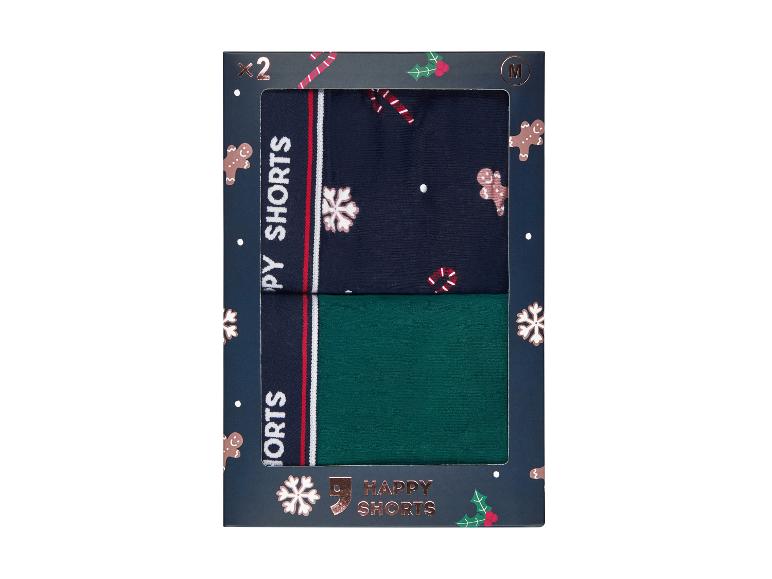 Set van 2 heren kerstboxers