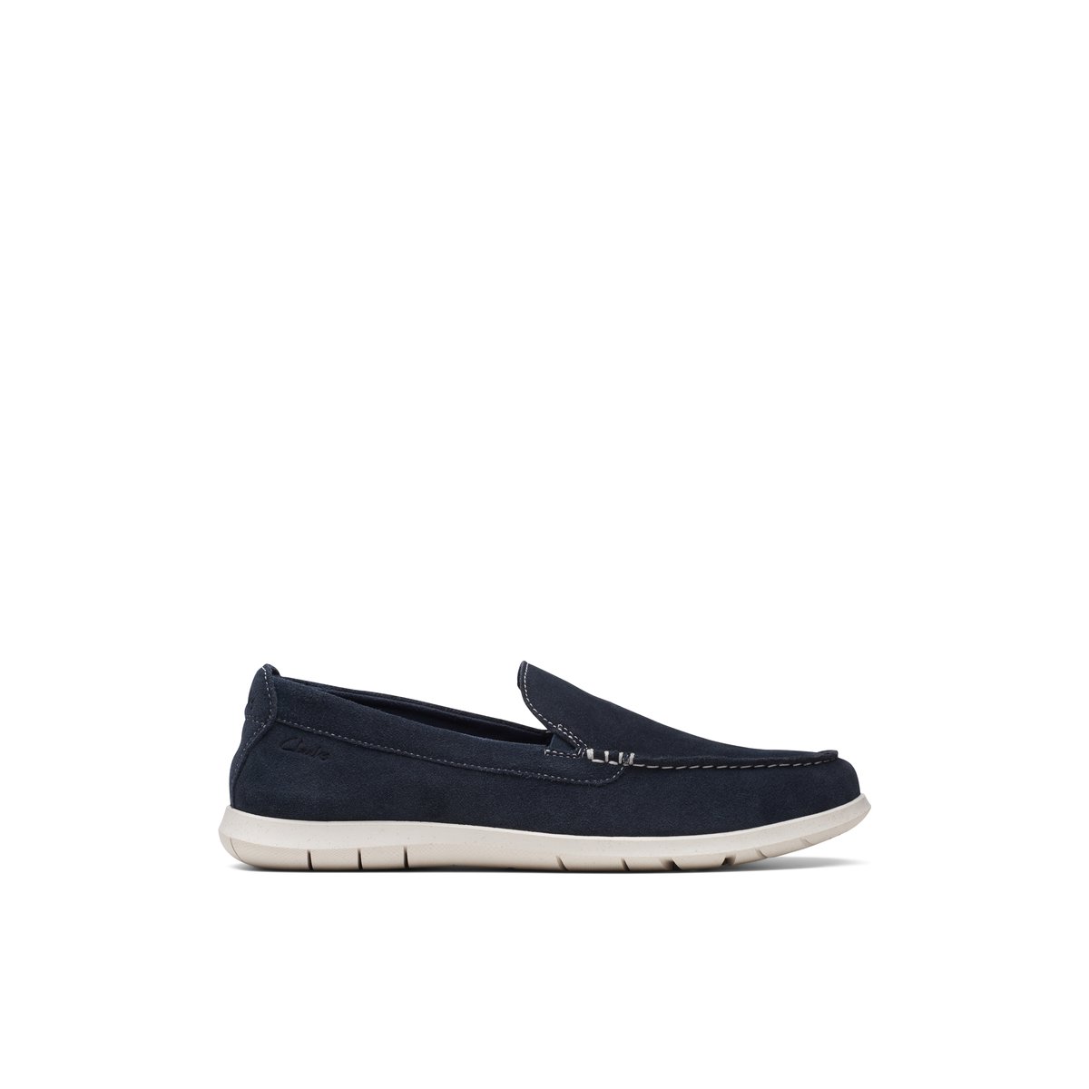 CLARKS-Flexway_st-w-Flâneurs - Talon plat - Marine