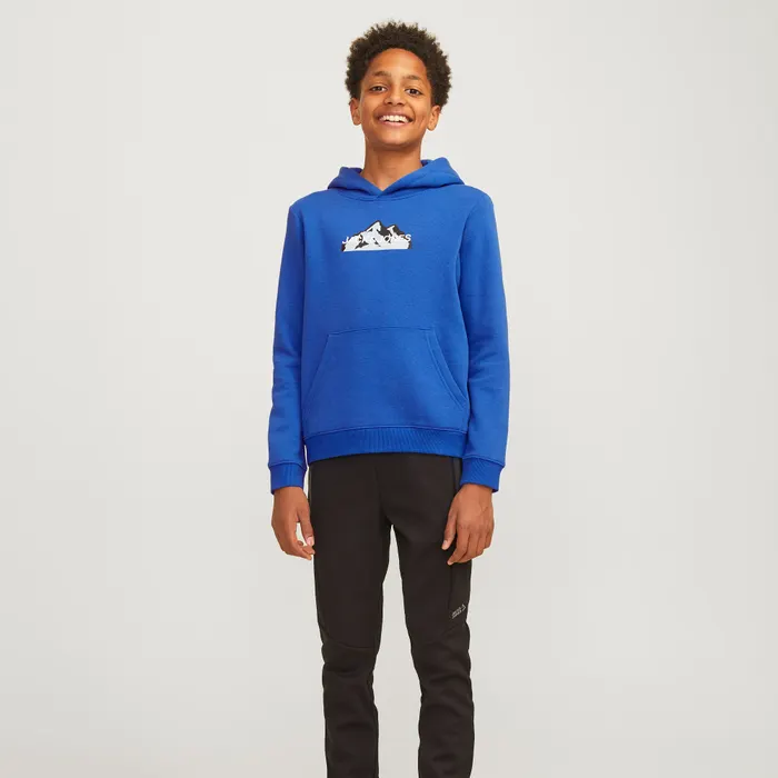 Jack & Jones Mountain Logo Hoodie Junior