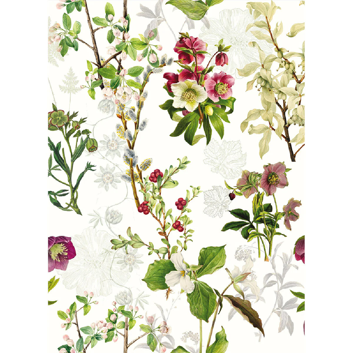 Torchon pur coton multicolore 50x70 Garnier Thiebaut
