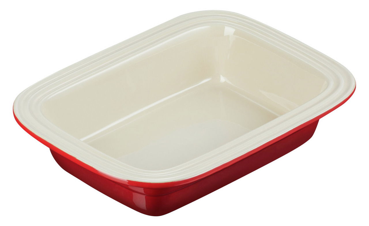 LE CREUSET Lasagneform 25cm Kirschrot