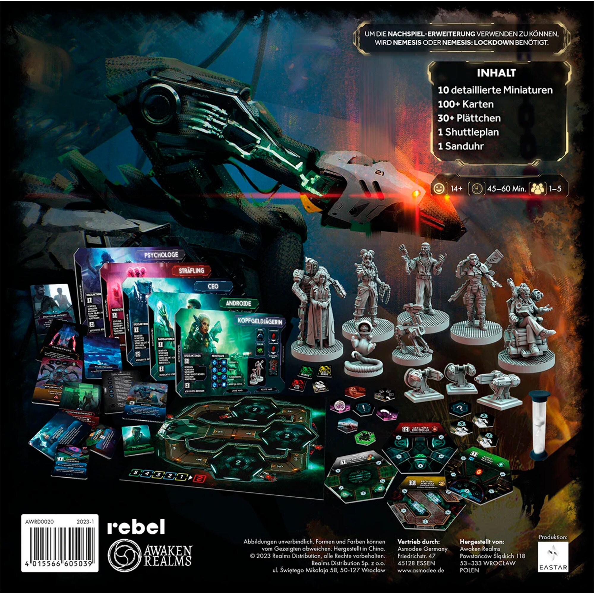 Asmodee Brettspiel Nemesis - Nachspiel