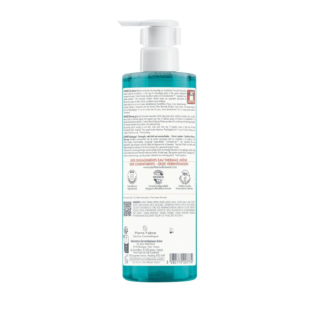 AVENE  Cleanance Gel Limpeza Pele Oleosa - 400ml