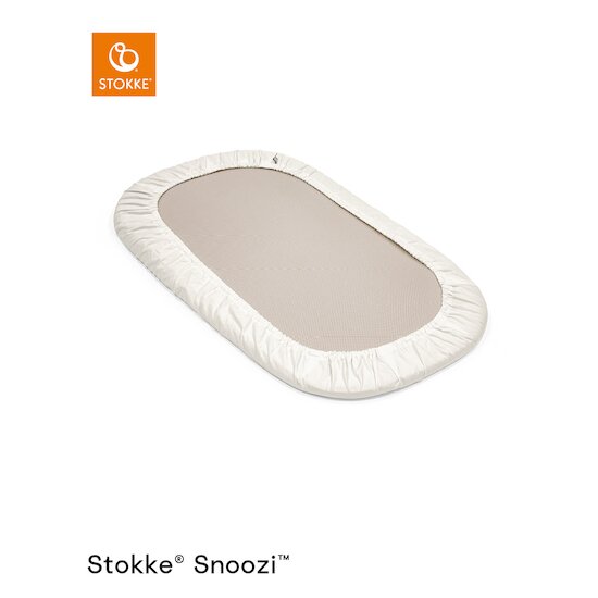 Draps-housses Snoozi™   Pissenlit beige/Crème vanille        45 x 81 cm   de               Stokke®