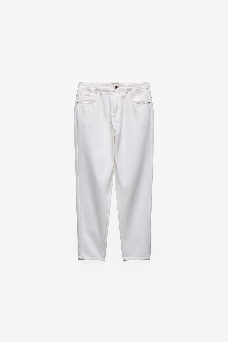 CALÇAS SARJA MOM FIT