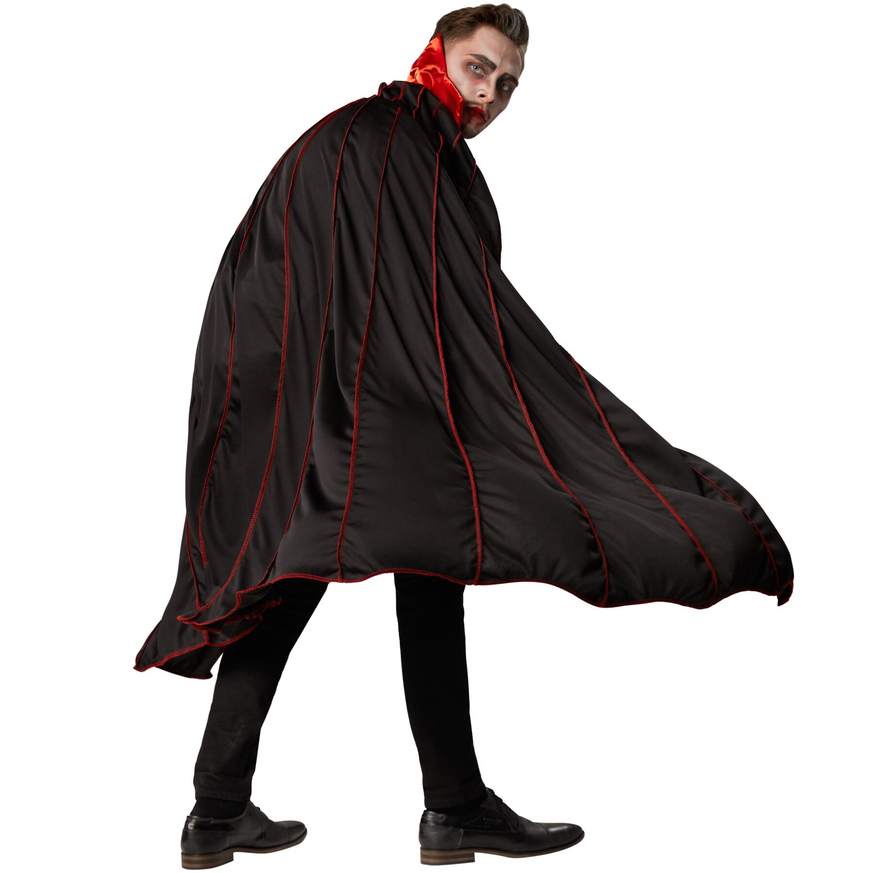 tectake® Vampirumhang mit gezacktem Kragen