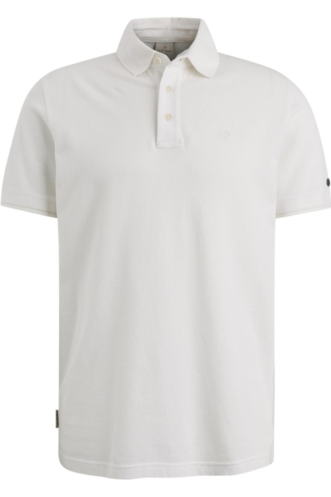 Cast Iron witte heren polo