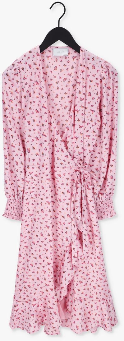 NEO NOIR roze neo noir midi jurk eva precious rose dress