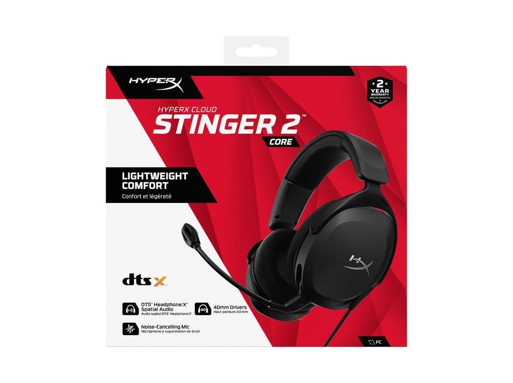 AUSCULTADORES GAMING HYPERX CLOUD STINGER 2 CORE