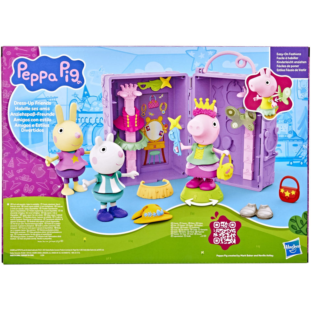 Køb Peppa Pig Klæd-ud Garderobe & Gurli 15cm