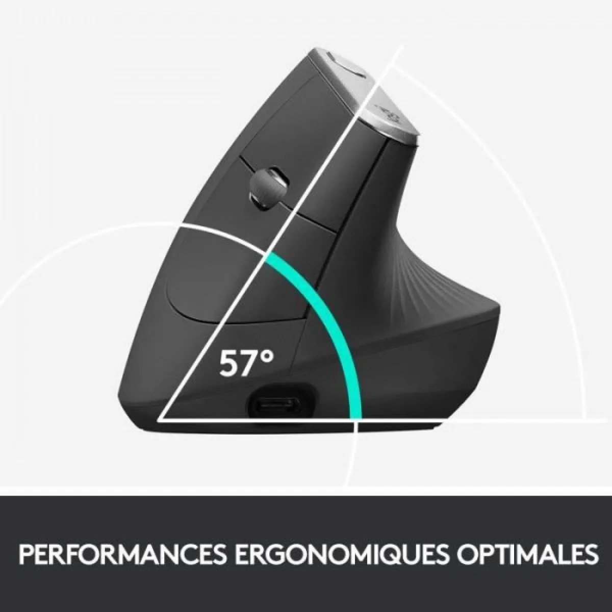 Logitech MX VERTICAL - Graphite